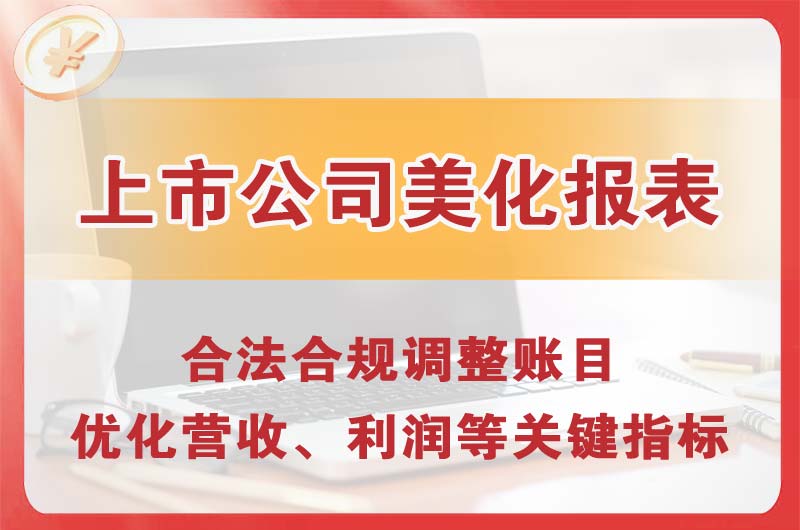 恩平上市公司美化报表